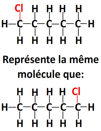 Formules développées équivalentes exemple 2