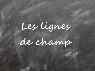 Les lignes de champ